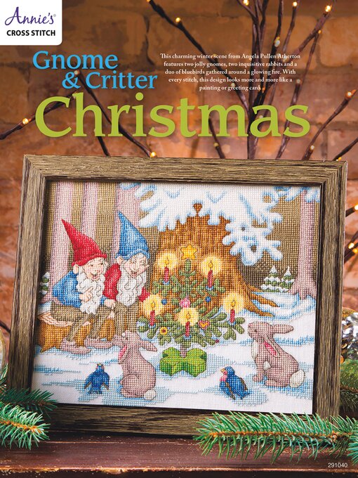 Title details for Gnome & Critter Christmas Cross Stitch Pattern by Annie's - Available